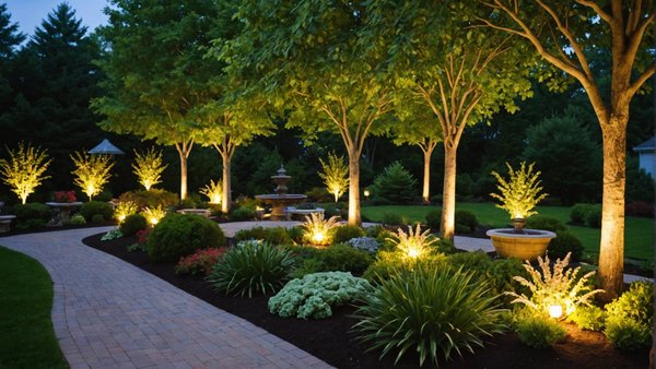 Idées créatives pour l'éclairage extérieur de votre jardin
