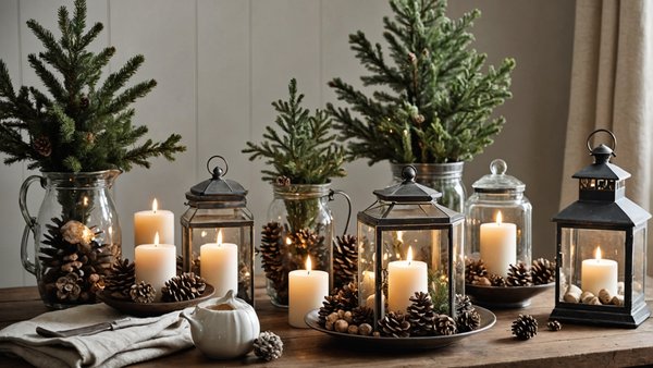 Idées créatives pour une décoration d'hiver chaleureuse