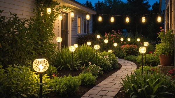 Idées créatives pour éclairer votre jardin